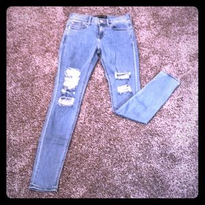 Express skinny jeans